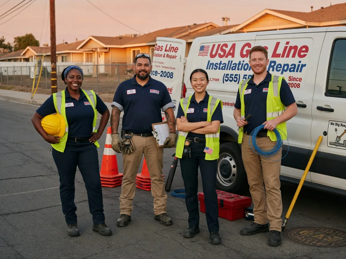 Gas Line Installation company in Campbelltown, PA